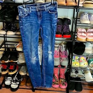 Suki silver jeans sz w 29/L 31